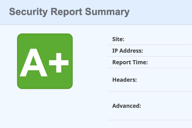 Tuning of HTTP headers for Security